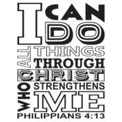 I Can do All Things Through Christ