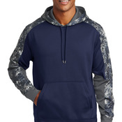Sport Wick ® Mineral Freeze Fleece Colorblock Hooded Pullover
