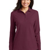 Ladies Long Sleeve Silk Touch™ Polo