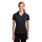 Ladies Side Blocked Micropique Sport Wick ® Polo