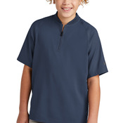 ® Youth Cage Short Sleeve 1/4 Zip Jacket