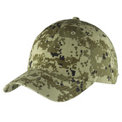 Digital Ripstop Camouflage Cap