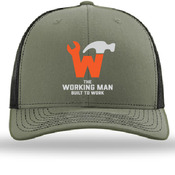 Snapback Trucker Cap - Split Color